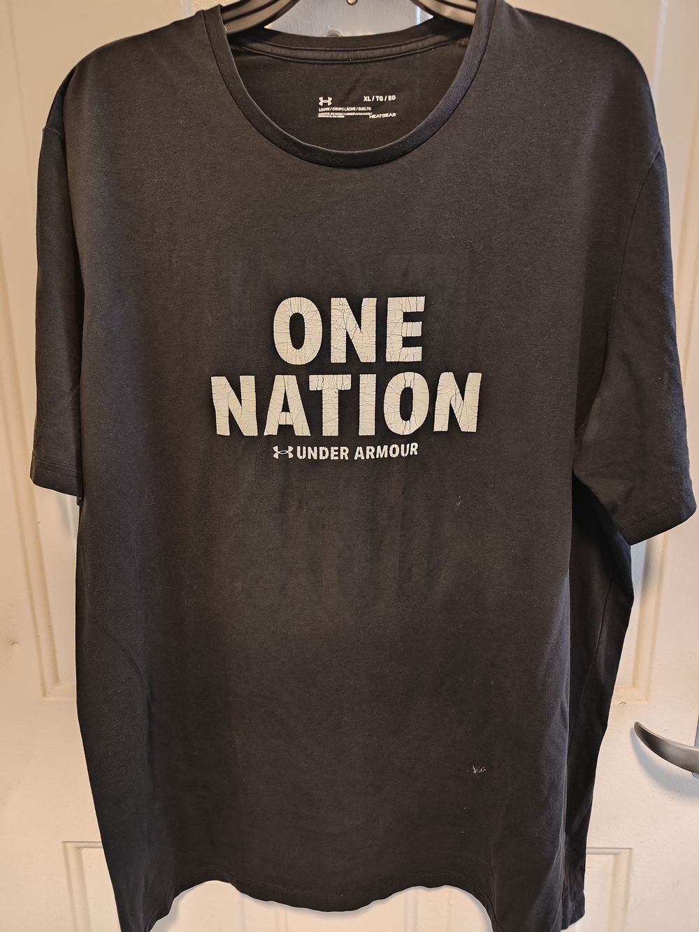 Under Armour "One Nation" Black Graphic Tee